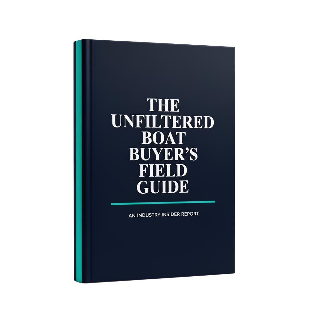The Unfiltered Boat Buyer's Field Guide ebook cover mockup